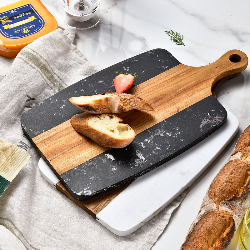 Marble Serving Board - Tábua de corte de grão de
