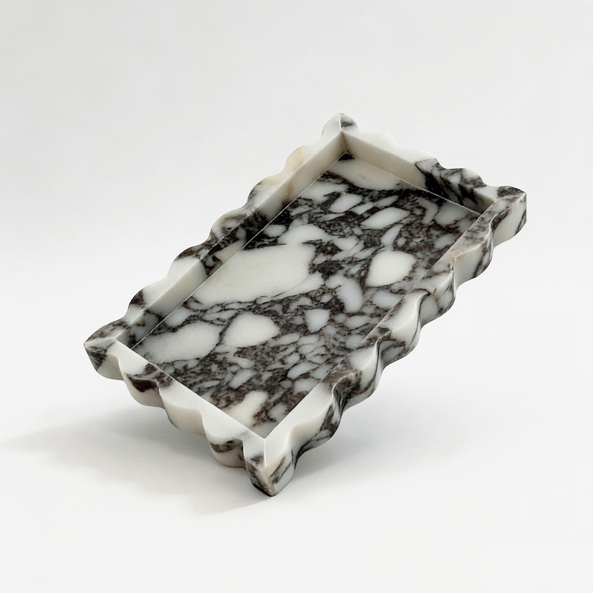Marble Serving Board - Bandeja de Mármore Calacatta Viola com