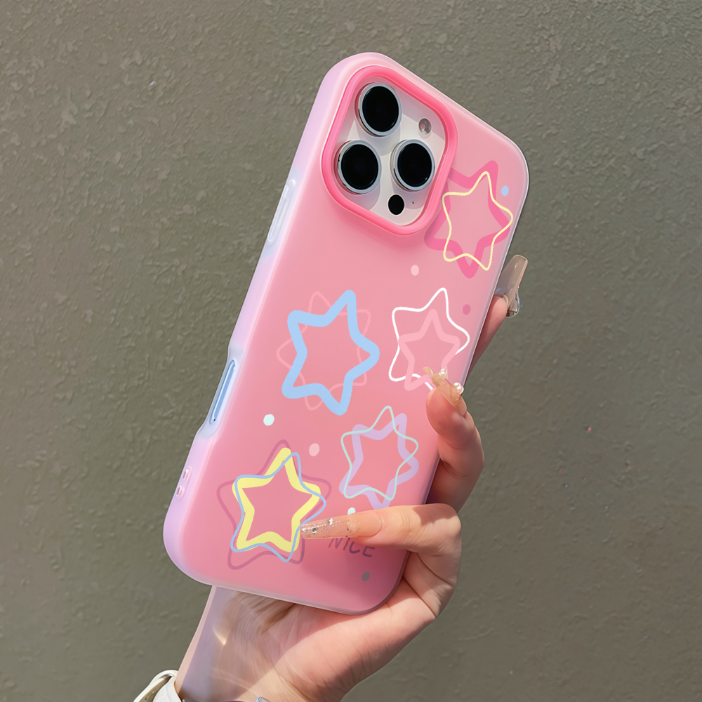 Samsung Galaxy S25 - Capa de Celular Kawaii com Contornos