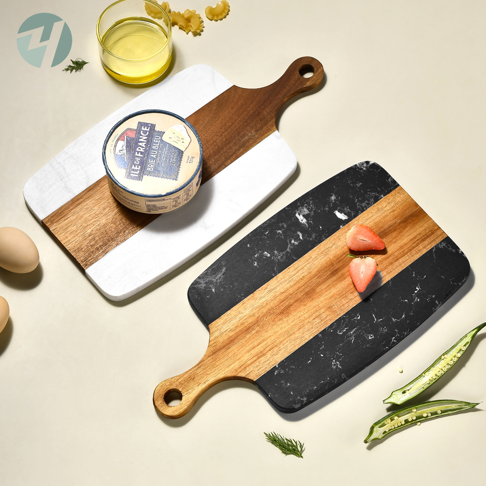 Marble Serving Board - Jaswehome tábua de corte de mármore,