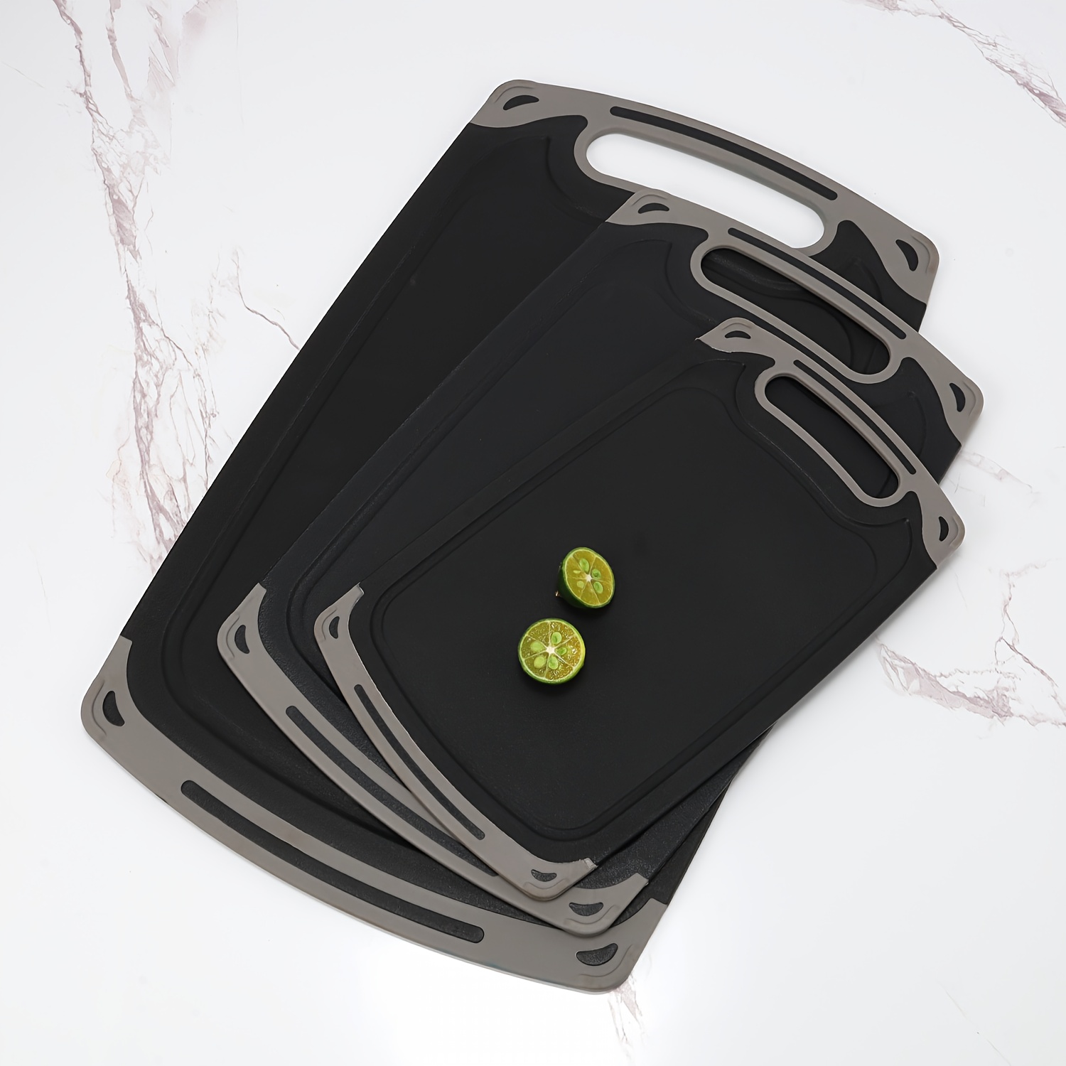 Marble Serving Board - Conjunto de tábua de corte de