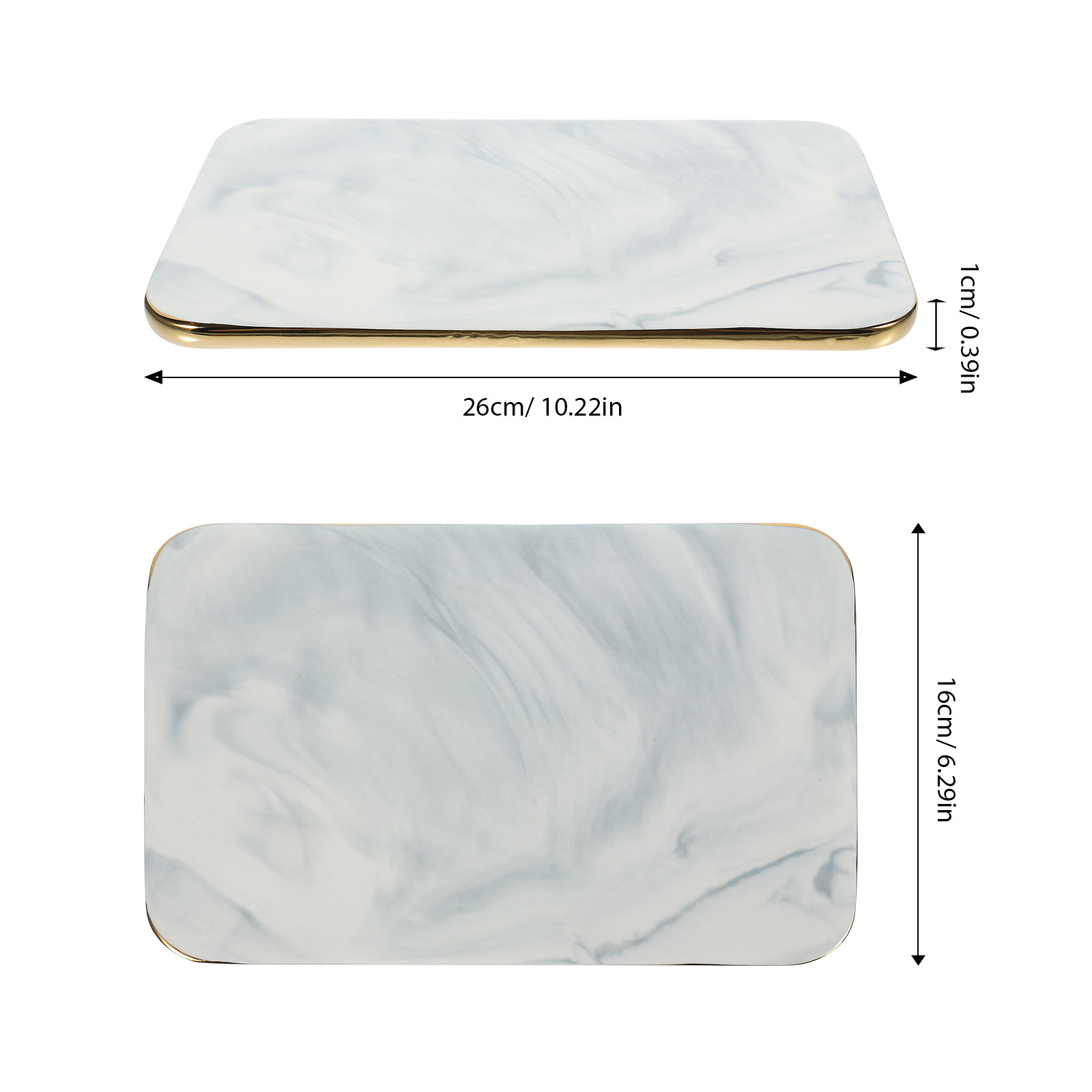 Bandeja de Mármore Elegante Ar - Marble Serving Board avaliação e preço