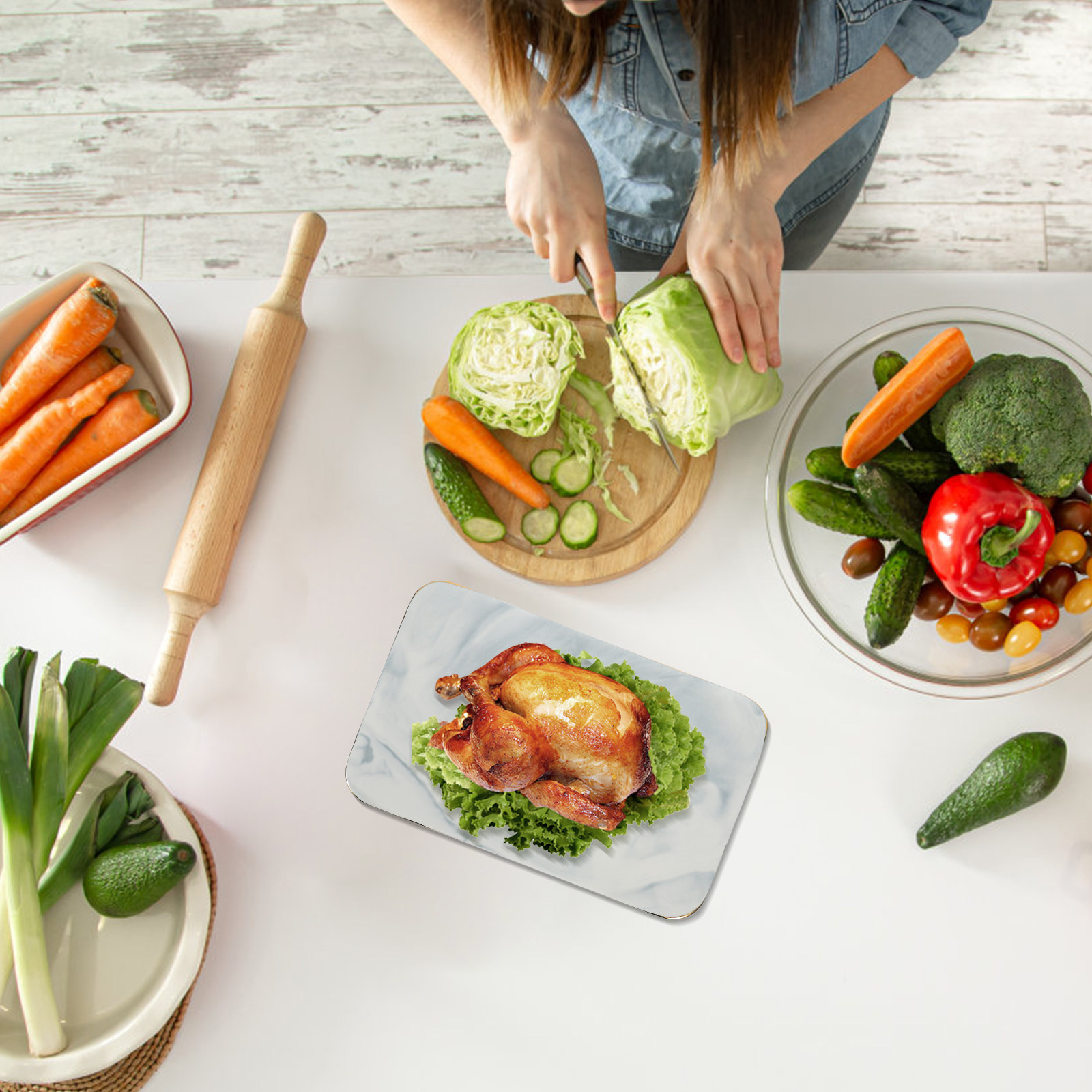 Tábua de Corte em Mármore, Ban - Marble Serving Board avaliação e preço