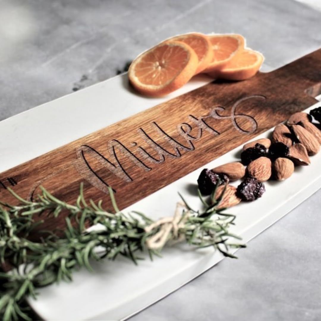 Pacote com 10 Tábuas de Corte  - Marble Serving Board avaliação e preço