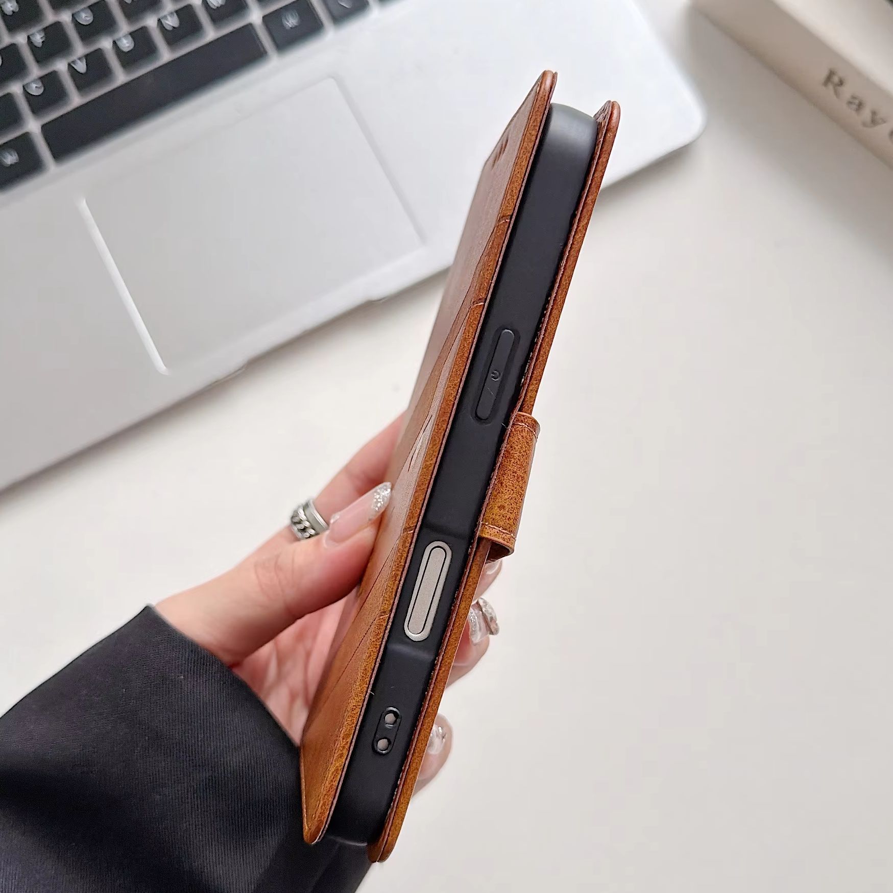 Capa Carteira Flip de Couro PU - Leather Card Wallet avaliação e preço