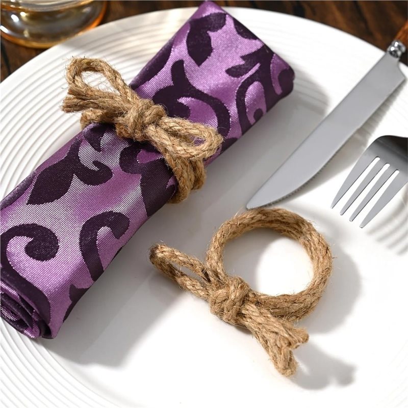 AAAN-Conjunto de 12 Laços de L - Linen Napkin Set avaliação e preço