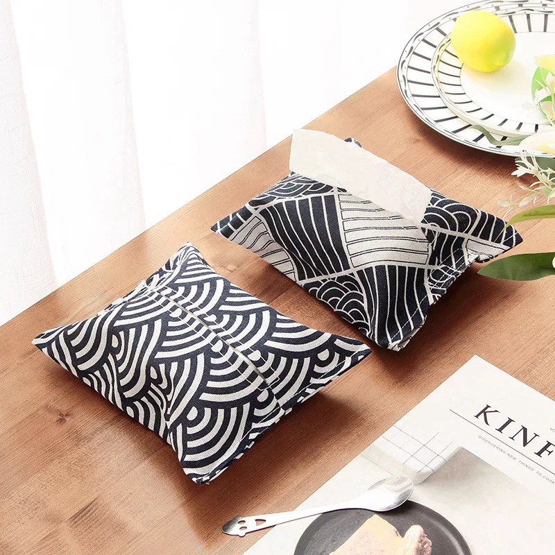 Caixa de tecido de linho de al - Linen Napkin Set avaliação e preço