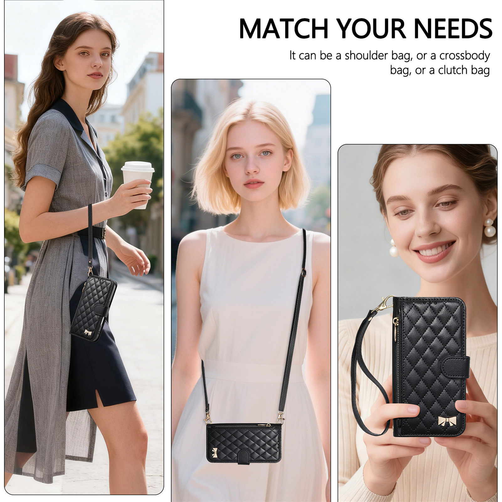 Capa de Couro PU com Zíper e S - Leather Card Wallet avaliação e preço