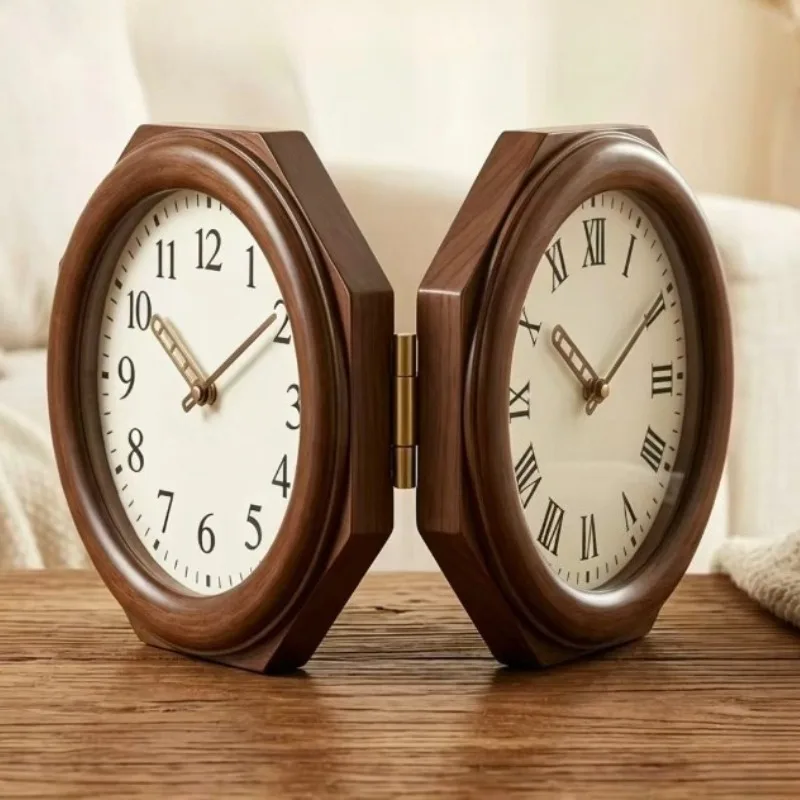 Relógio de parede de madeira r - Luxury Lifestyle Furniture avaliação e preço