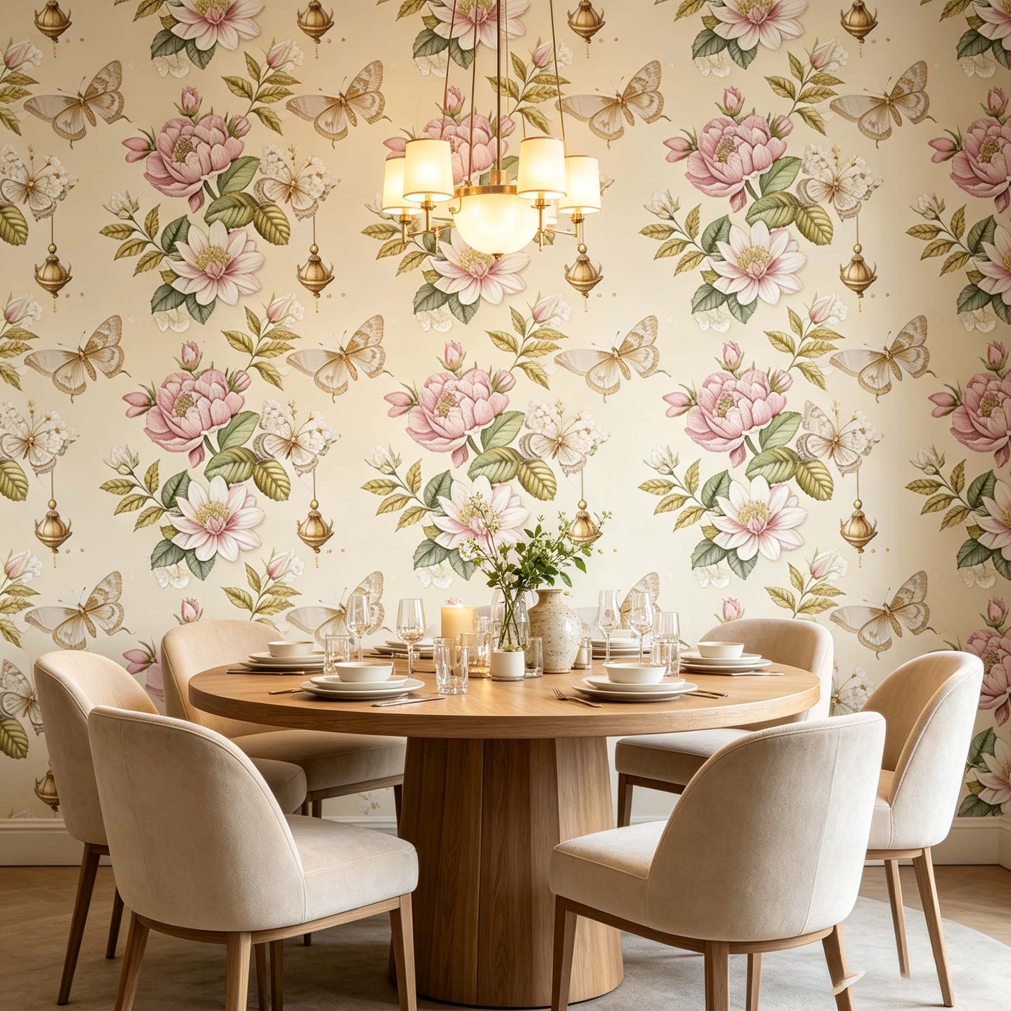 Papel de Parede Retro de Luxo  - Luxury Lifestyle Furniture avaliação e preço
