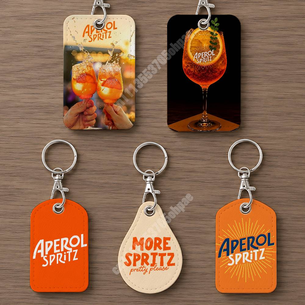 Chaveiro de Couro Laranja Pros - Leather Card Wallet avaliação e preço