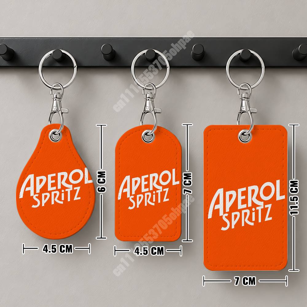Chaveiro de Couro Laranja Pros - Leather Card Wallet avaliação e preço