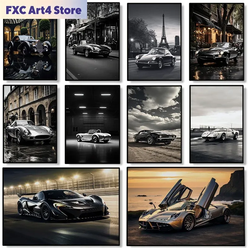 Pôster de Carros Modernos Sem  - Luxury Lifestyle Store avaliação e preço